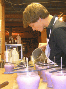 Each Soy Candle is Hand Poured