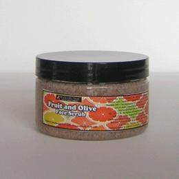 Fruit and Olive Face Scrub