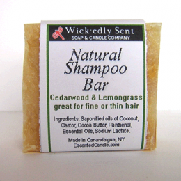 Cedarwood & Lemongrass Natural Shampoo Bar