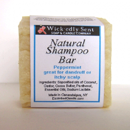 Peppermint Natural Shampoo Bar