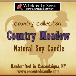 Country Meadow Soy Candle