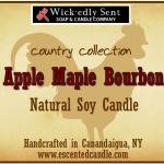Apple Maple Bourbon Soy Candle