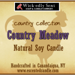 Country Meadow Soy Candle