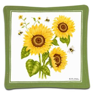 Single Spiced Mug Mat S11-541 Sunflower