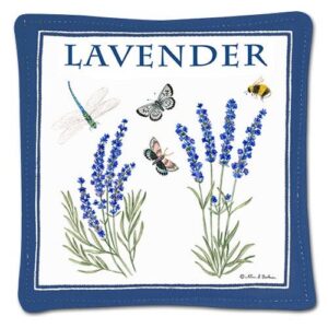 Single Spiced Mug Mat S11-479 Lavender Sprigs