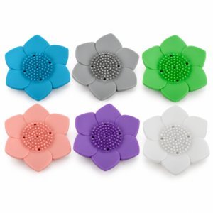Lotus Flower Silicone Soap & Shower Steamer Saver Tray Dish